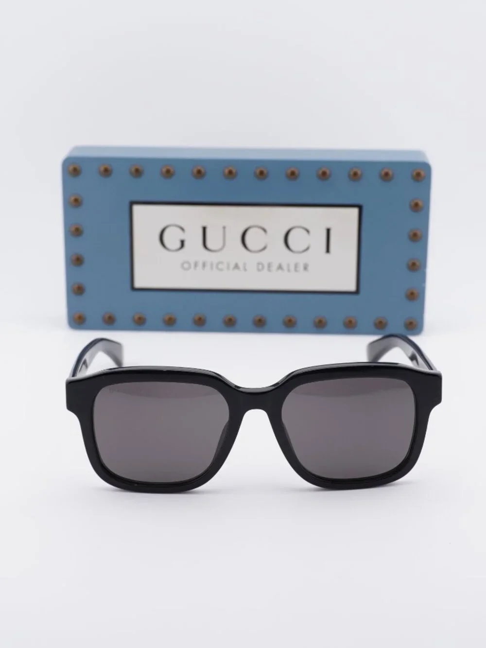 Gucci GG1798SA 001 Square Sunglasses - Black/Grey